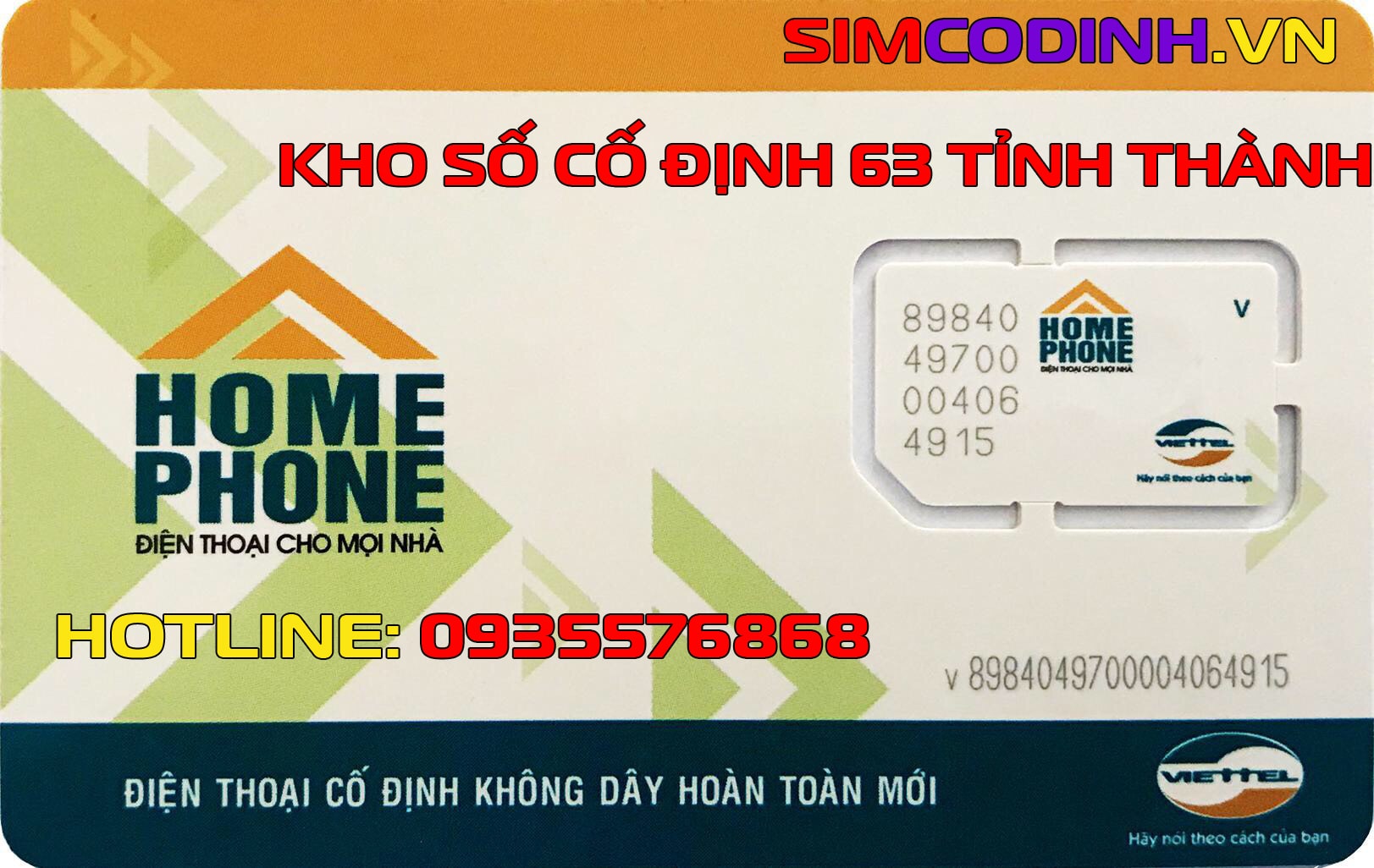 SimCoDinh.vn mua bán sim cố định Homephone Viettel Gphone đầu số 02